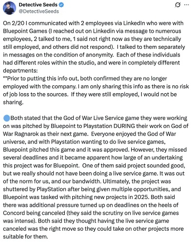 索尼刚关停蓝点，就调研玩家期待的重制版游戏？