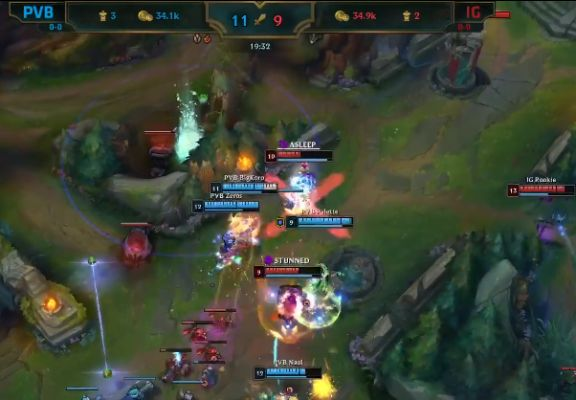 IG赢PVB的战术复盘，LPL莽夫如何破解越南土匪风格？