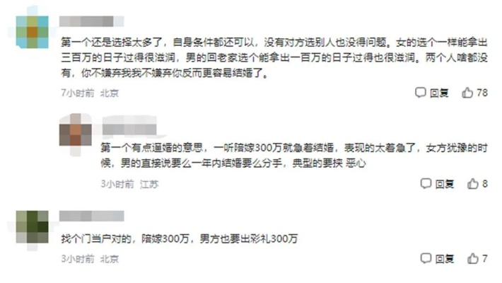 陪嫁300万男友急结婚？深扒三类男人的算盘与防坑指南