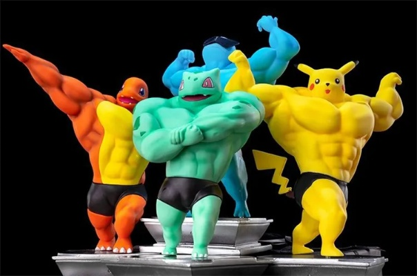 宝可梦，风/波新御三家，粉丝求别肌肉兄贵，别站起来