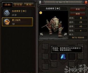 斗战神灵兽全解析，灵猴还是牛魔？2026最强宝宝培养攻略