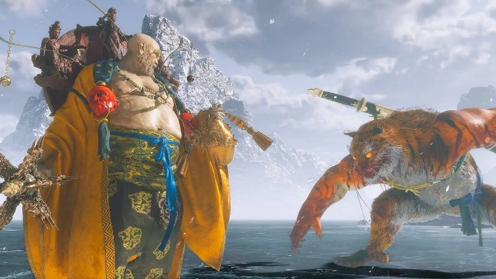 溪子高雅解说，黑神话悟空黄眉Boss无伤打法与深层美学解析