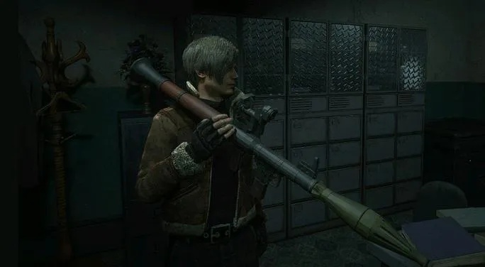 生化危机，安魂曲里昂斧头弹反火箭筒有多强？