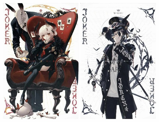 好评动漫人物休闲扑克，扑克之夜正式上线