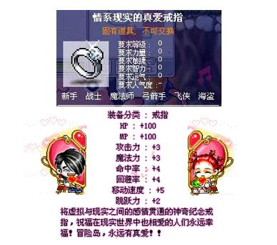 冒险岛爱情公寓进阶指南，戒指属性与CP任务实战攻略