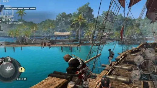 《刺客信条：黑旗》重制版地图泄露 大小不变内容增多