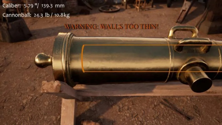 《加农炮铸造模拟器》：沉浸式沙盒建造，打造你的炮兵王国