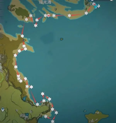 原神星螺4.8高效采集，精准位置速查