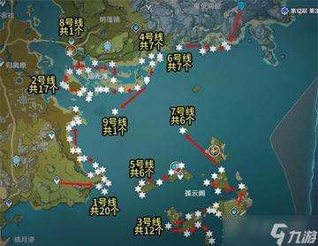 夜兰突破星螺不够？原神高效采集路线速存