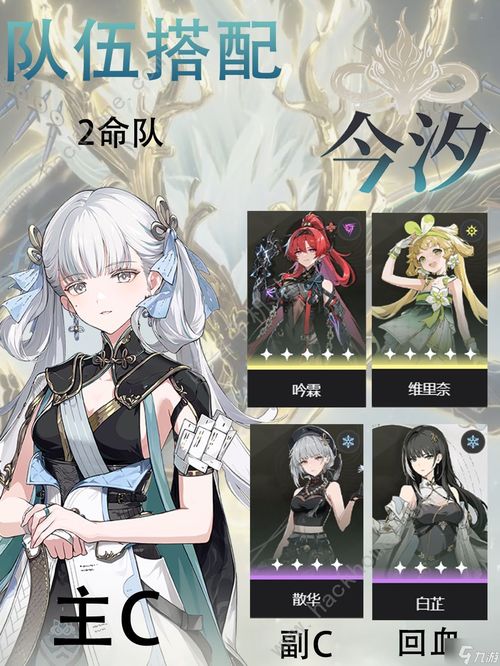 鸣潮1.1今汐声骸武器怎么搭？阵容搭配指南