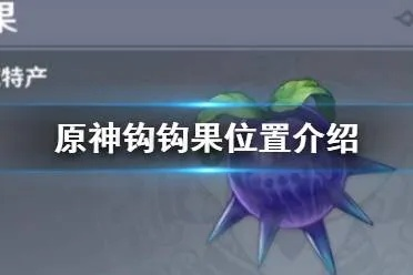 别再漏了！原神钩钩果最全采集点与高效速刷技巧