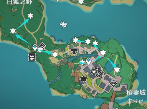 原神夏沃蕾突破柔灯铃攻略，高效采集路线快速收集不迷路