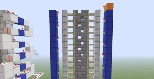 揭秘我的世界红石电梯，零活塞最快上楼方案大公开