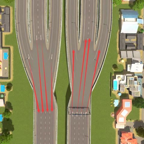 《都市天际线2》大路口立交攻略：告别堵车烦恼！