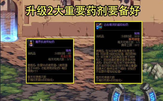 别再乱吃药了！2026年DNF顶级史诗药剂实战搭配