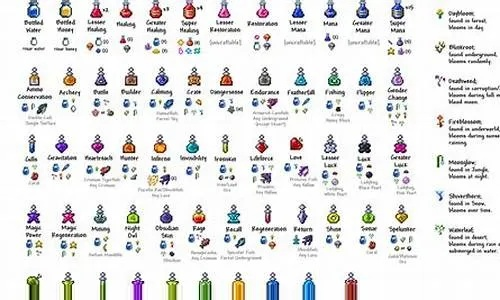 揭秘泰拉瑞亚巫婆酒水清单，从解锁到必买攻略