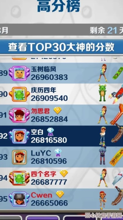 揭秘超级武器4种类型，地铁跑酷刷分不死的终极攻略