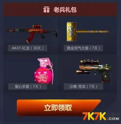 停号三年还能领什么？揭秘CF老兵礼包隐藏极品！