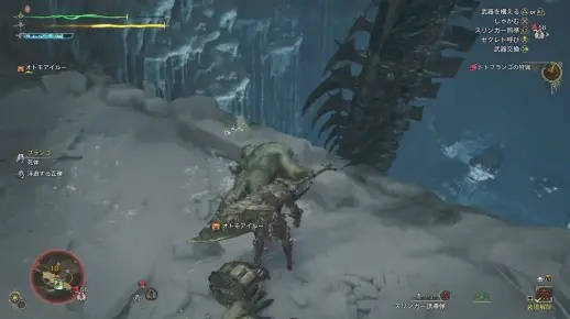 怪物猎人,荒野冰雾断崖超长实机,冻峰龙、狂龙化影蜘蛛咋玩?