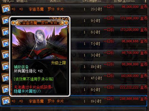 DNF装备价格大洗牌，2026年自定义与增幅变现避坑指南