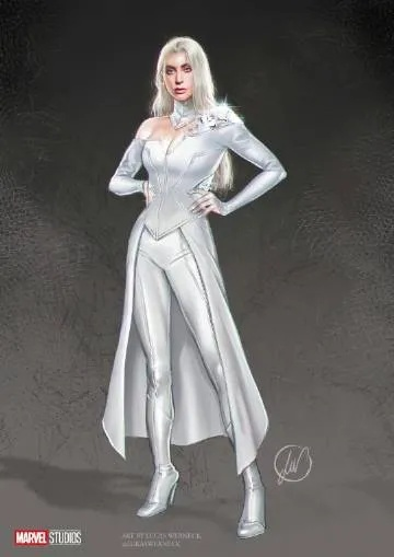 《漫威争锋》白皇后新皮肤:纯黑战服惊艳亮相