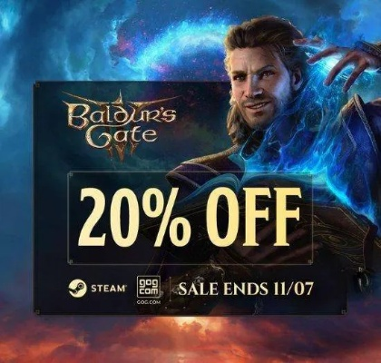 《博德之门3》PS商店热销，九月排行第二！