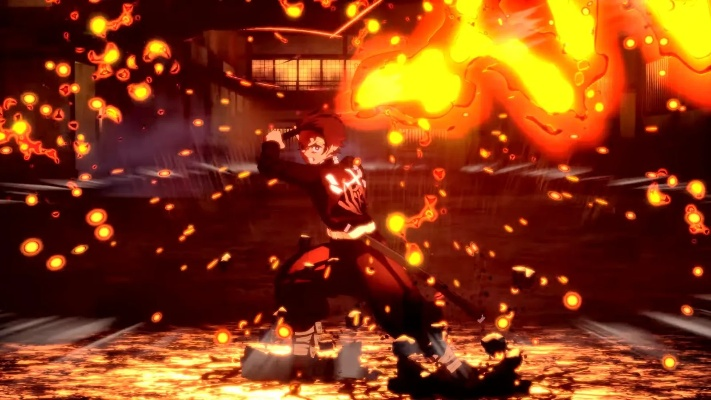 鬼灭之刃炭治郎新角色预告，火神觉醒血风再燃