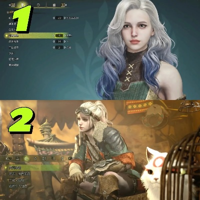 《怪物猎人荒野》小丑女捏脸数据独家分享！🎭🐲