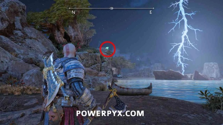 《战神5》奥丁渡鸦藏匿地：平原西北方寻宝秘境