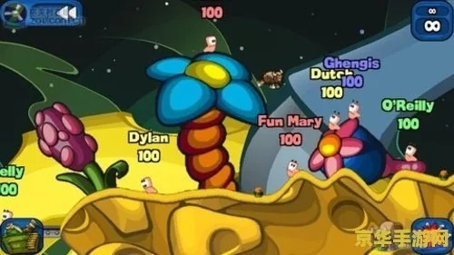 百战天虫online怎么赢？揭秘弹道计算与战术克制关系