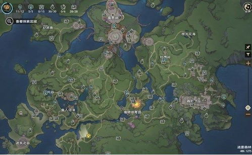 《塔瑞斯世界》全地图隐藏宝藏盘点：探索未知的秘密角落