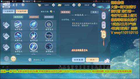 2026笑傲江湖华山加点，气宗剑宗爆发流实战分配方案