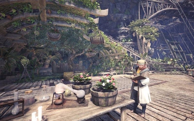 《怪物猎人：世界》新玩法揭秘：农场、炼金术、宠物养成大公开