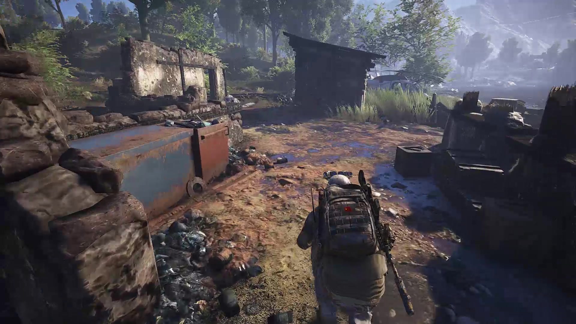 《幽灵行动：荒野》无HUD体验，沉浸式战斗攻略揭秘