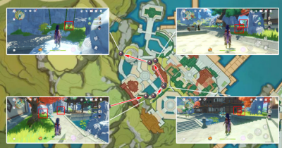 《原神》4.1霓裳花速刷攻略：隐藏采集点大揭秘