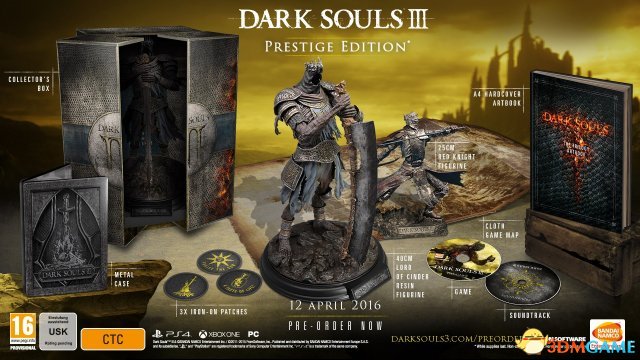 《黑暗之魂3》独家海报大放送！亚马逊独家首发