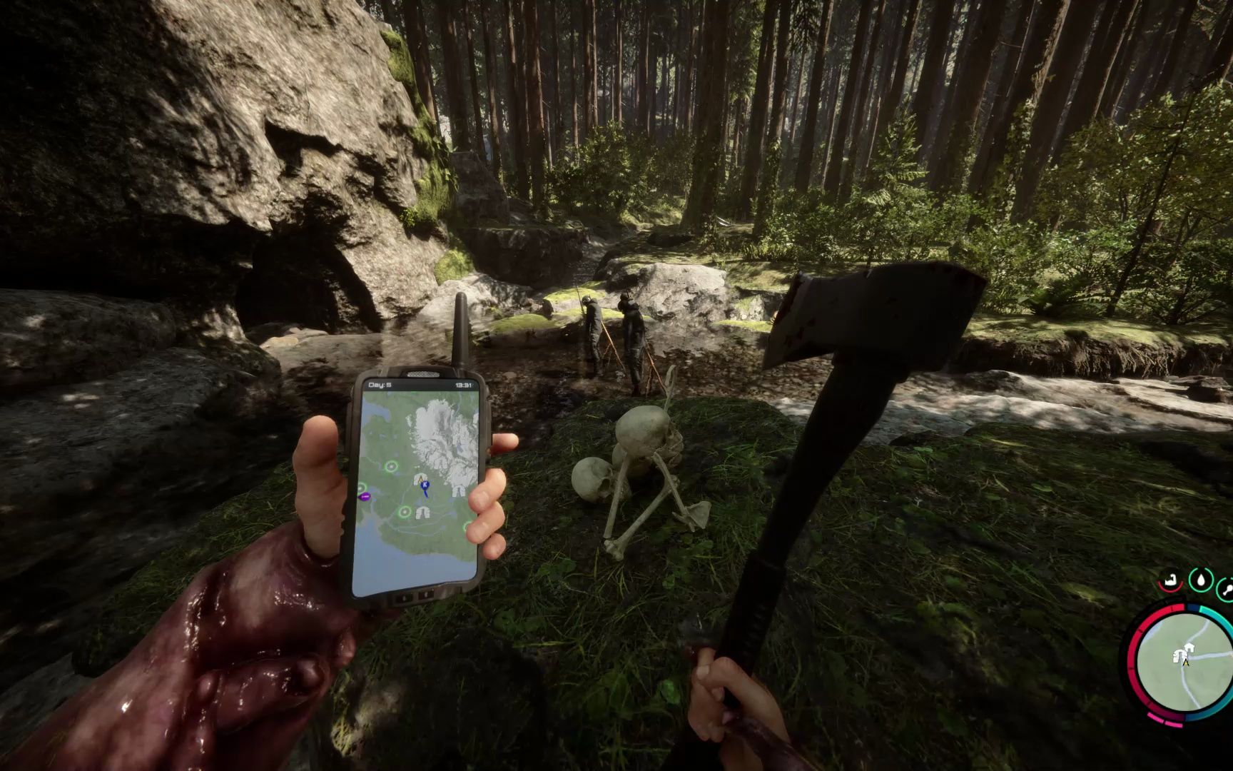 《森林之子》高效攻略：轻松收集潜水器与铲子！