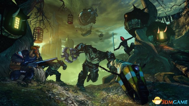 《无主之地2》小蒂娜DLC新图赏：探索未知，新DLC狂潮来袭！