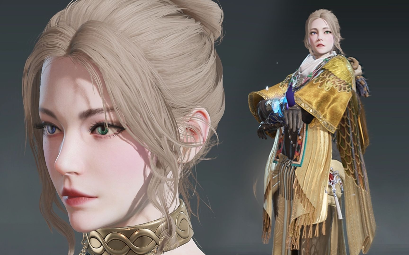 《永劫无间》迦南异色瞳捏脸攻略，打造个性角色！