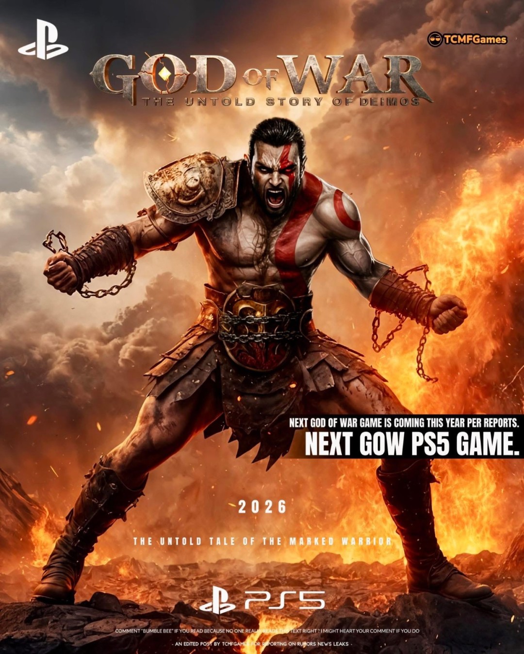 《战神》电影震撼来袭！索尼1.5亿打造奎爷传奇