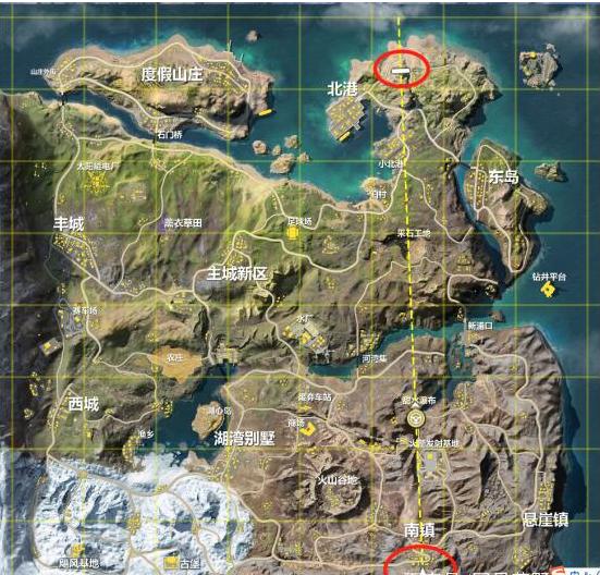 《荒野行动》地图解析：独家跳伞点攻略推荐