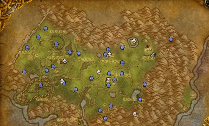 《魔兽世界8.0》阿拉希精英怪坐标速查！位置全解析