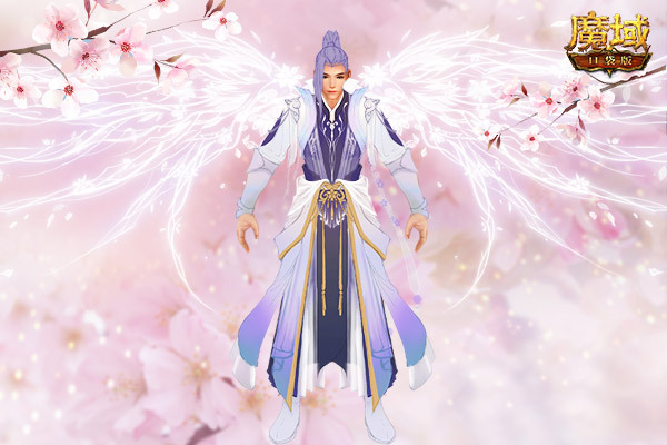 《玄霄唳羽时装新升级，魔域口袋版炫酷登场》