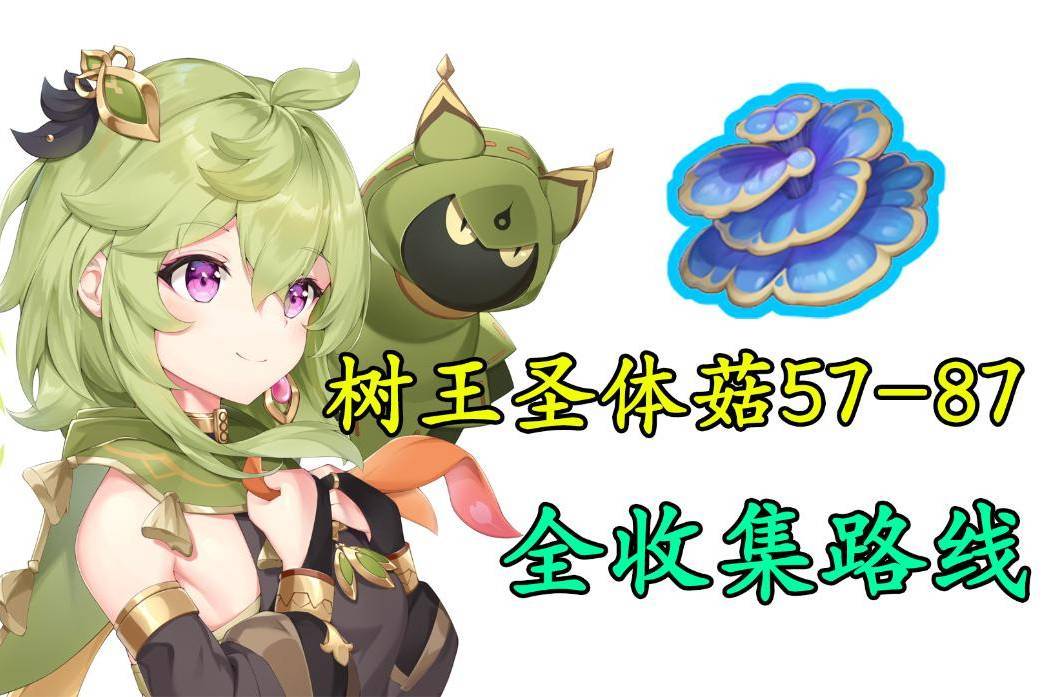《原神》柯莱突破攻略：王圣体菇高效采集路线曝光