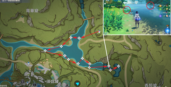 《原神》月莲采集攻略：高效路线曝光，快速获取！