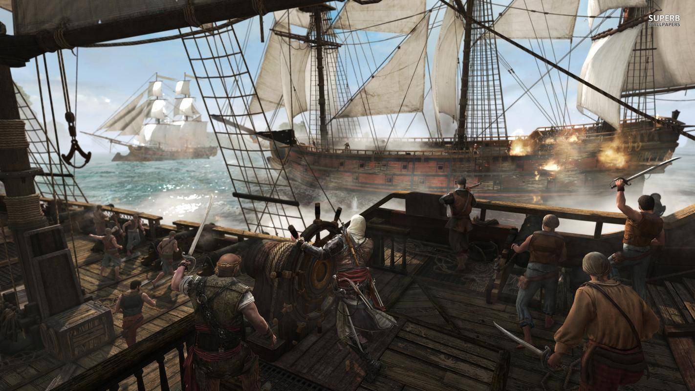 《刺客信条4：黑旗》1200人团队匠心巨制